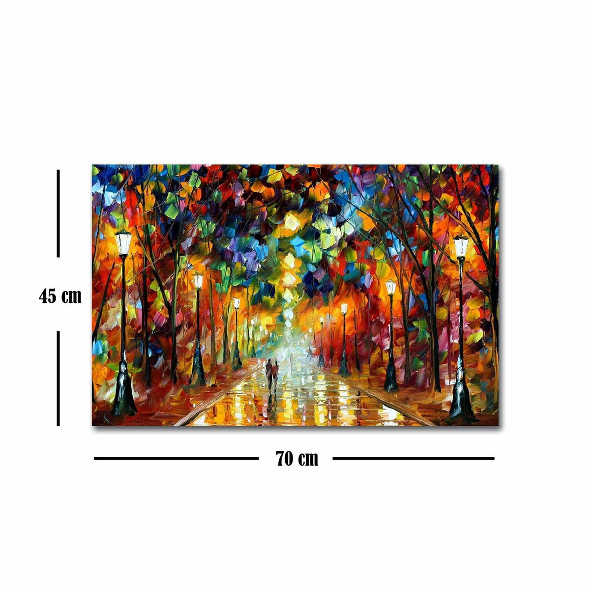 FAMOUSART Bild - Mehrfarbig in Mehrfarbig präsentiert im Onlineshop von KAQTU Design AG. Bild ist von Wallity
