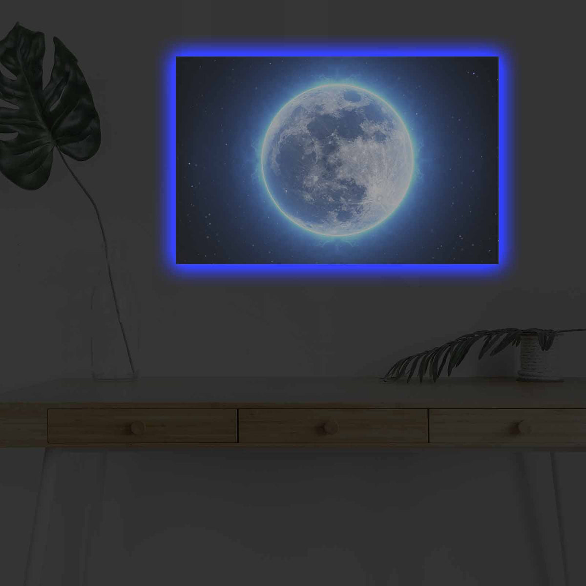 NASA Bild - Mehrfarbig in Mehrfarbig präsentiert im Onlineshop von KAQTU Design AG. Bild ist von Wallity