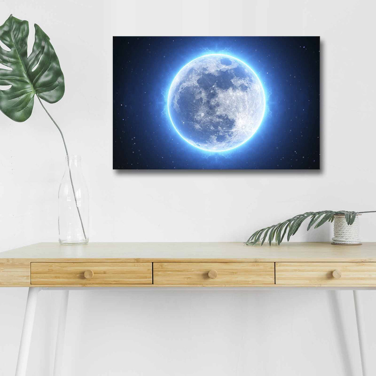 NASA Bild - Mehrfarbig in Mehrfarbig präsentiert im Onlineshop von KAQTU Design AG. Bild ist von Wallity