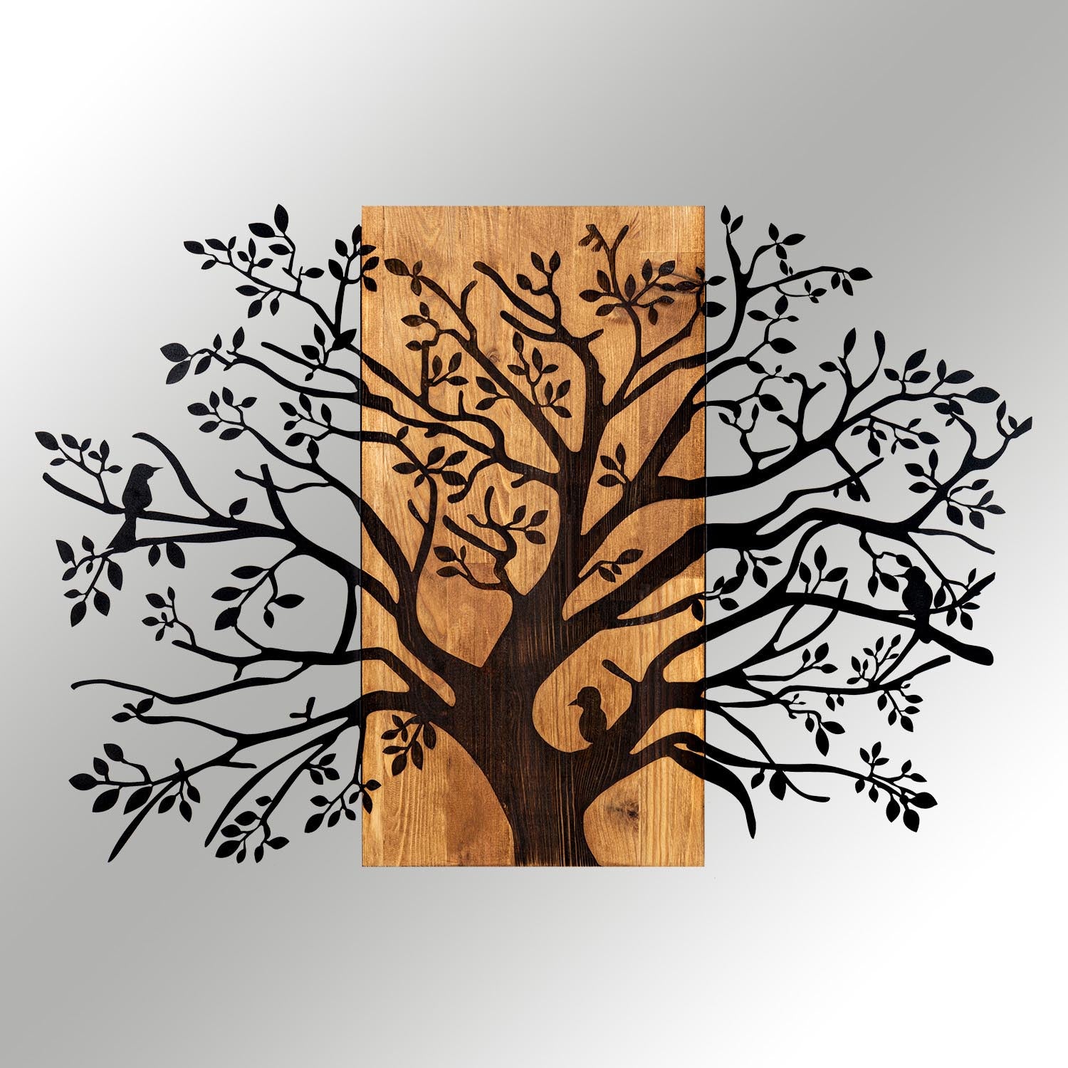 Kavak in Schwarznuss präsentiert im Onlineshop von KAQTU Design AG. Wanddeko ist von Wallity