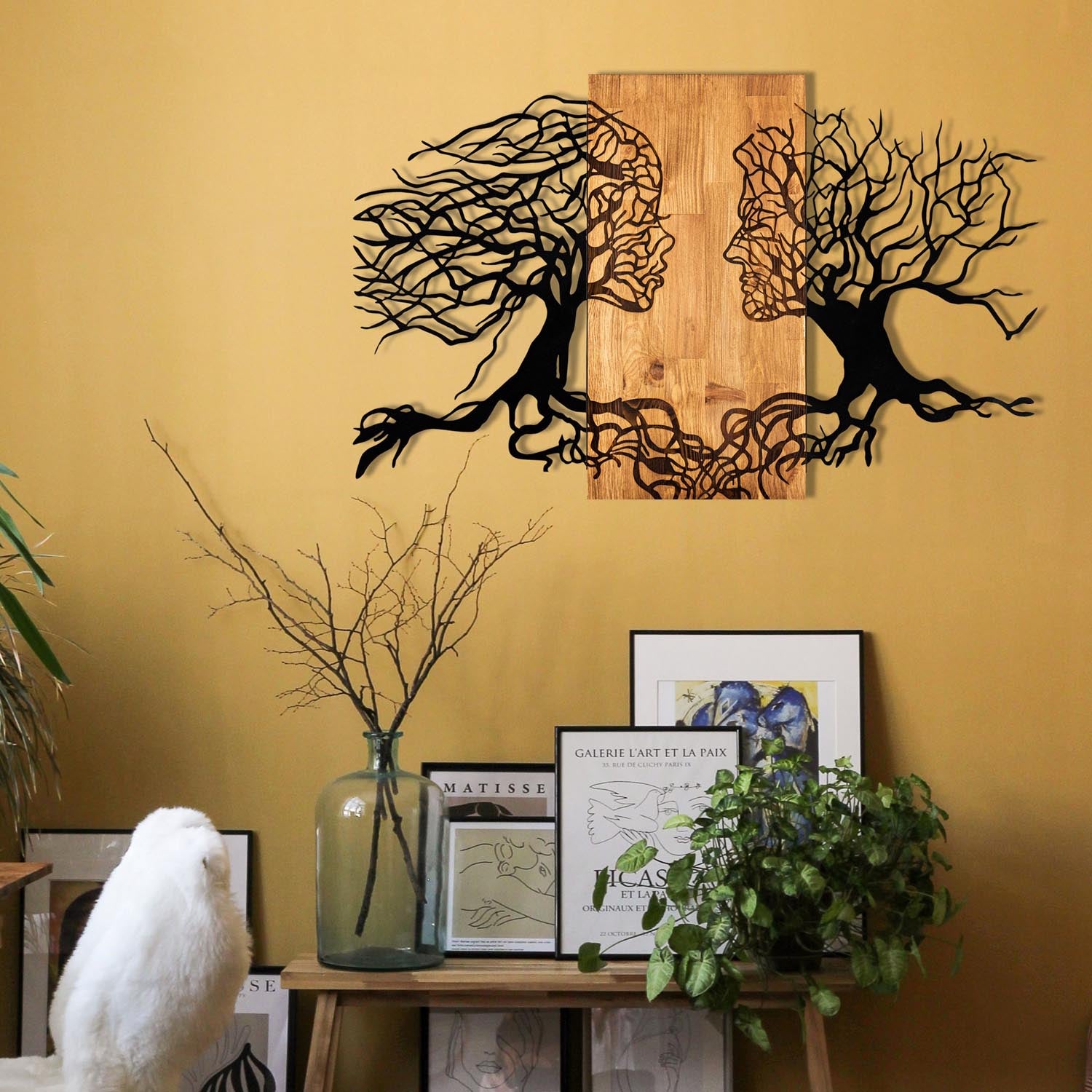 Tutku in Schwarznuss präsentiert im Onlineshop von KAQTU Design AG. Wanddeko ist von Wallity
