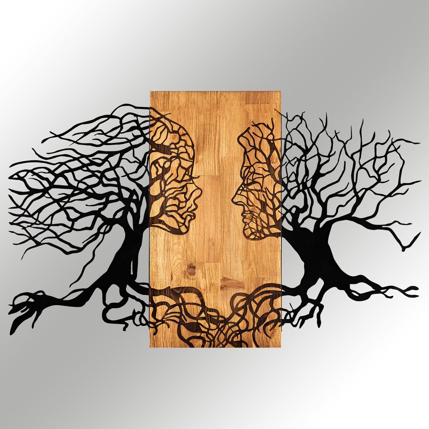 Tutku in Schwarznuss präsentiert im Onlineshop von KAQTU Design AG. Wanddeko ist von Wallity