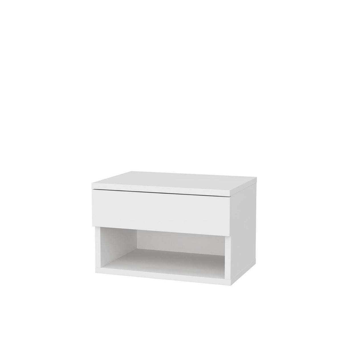 Jamot Nachttisch - Weiss in Weiss präsentiert im Onlineshop von KAQTU Design AG. Nachttisch ist von Hanah Home