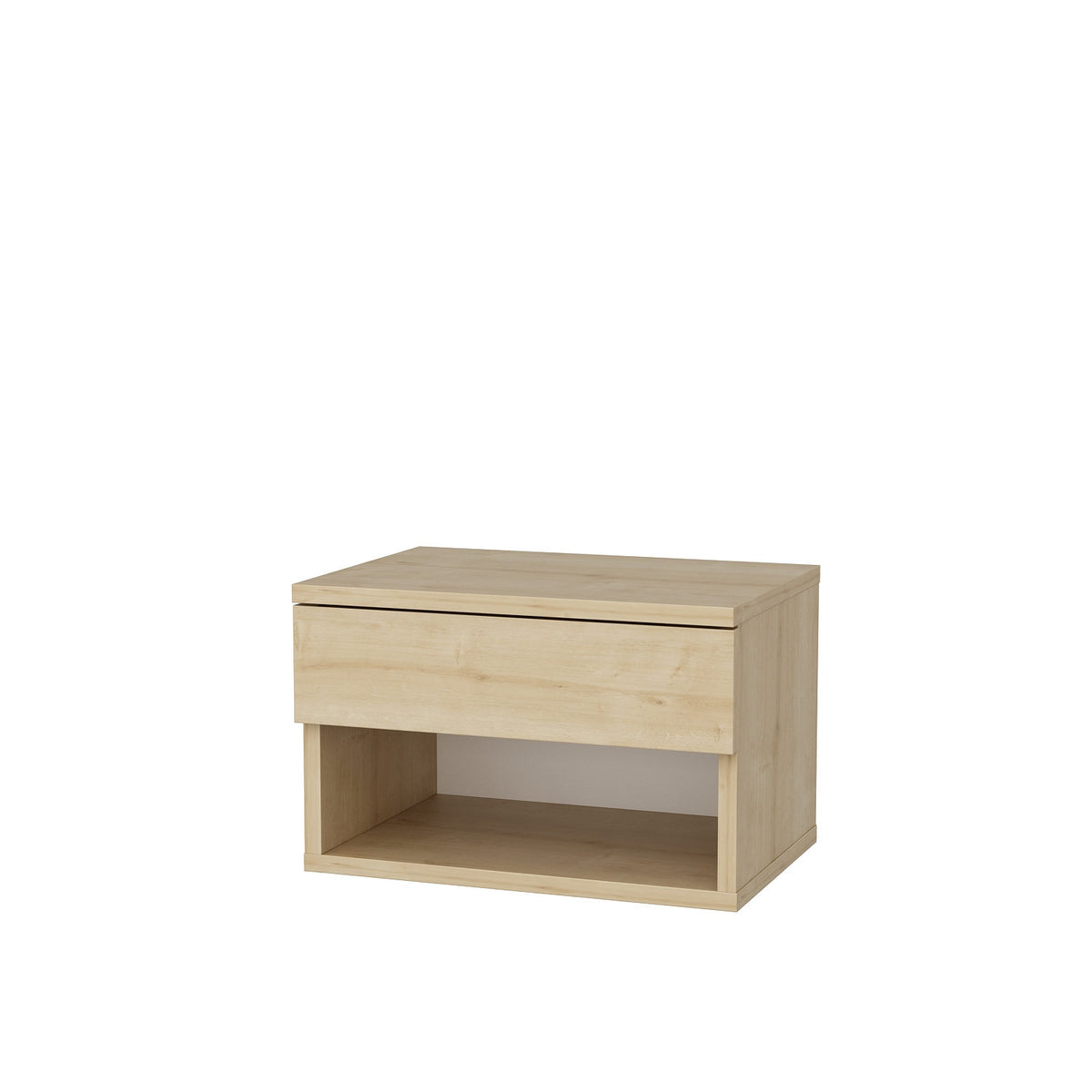 Jamot Nachttisch - Eiche in Eiche präsentiert im Onlineshop von KAQTU Design AG. Nachttisch ist von Hanah Home