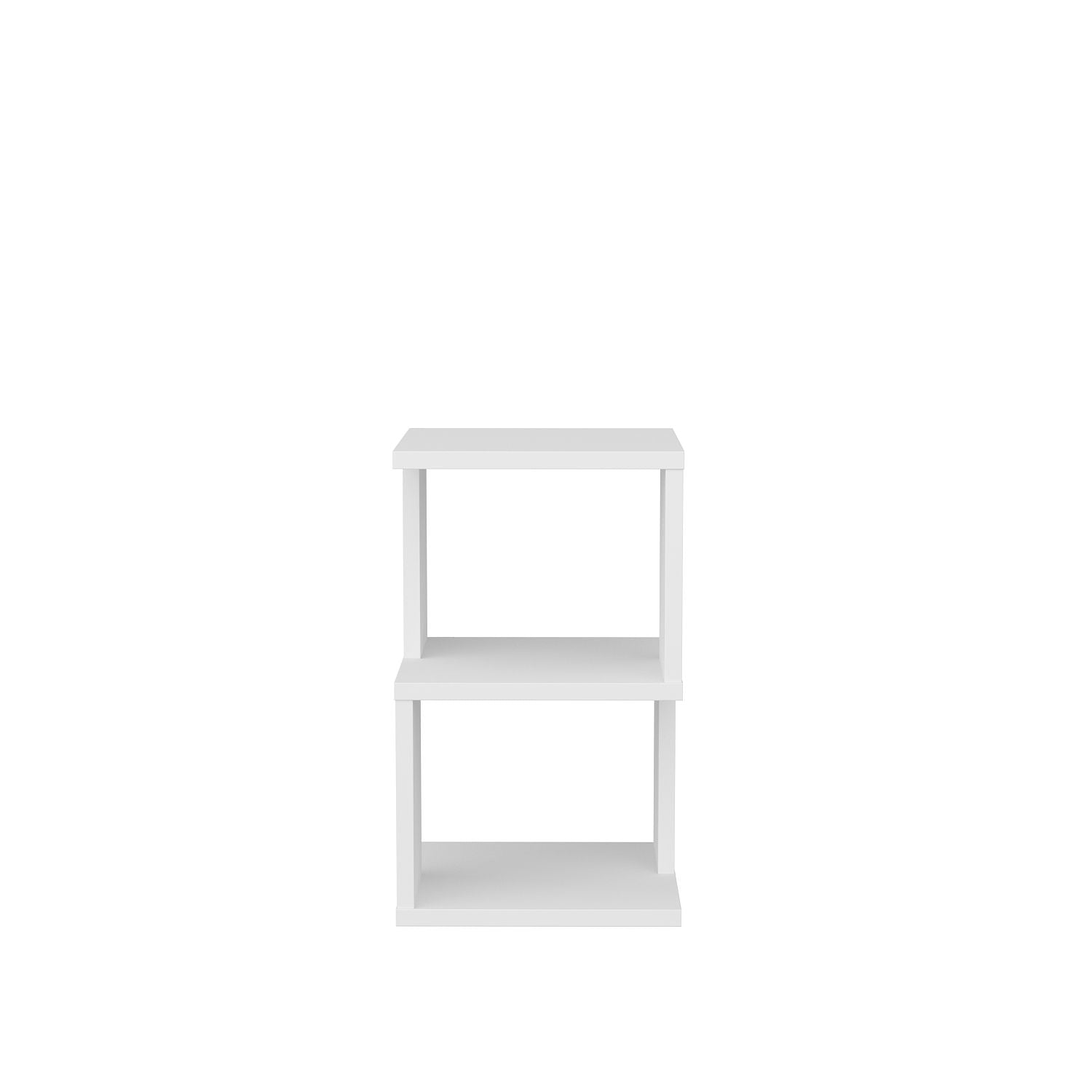 Carter - White in Weiss präsentiert im Onlineshop von KAQTU Design AG. Nachttisch ist von Hanah Home