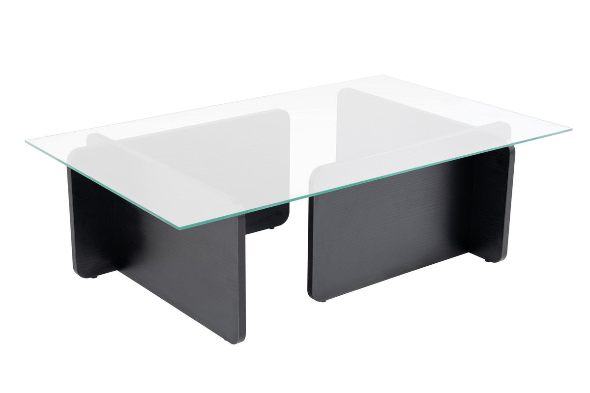 Flavio Sofatisch - Holz Schwarz in Holz Schwarz präsentiert im Onlineshop von KAQTU Design AG. Couchtisch ist von Nordure