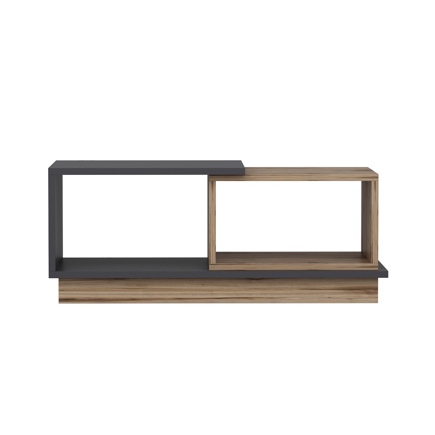 Consept - Anthracite in Anthrazit Eiche präsentiert im Onlineshop von KAQTU Design AG. Beistelltisch ist von Hanah Home