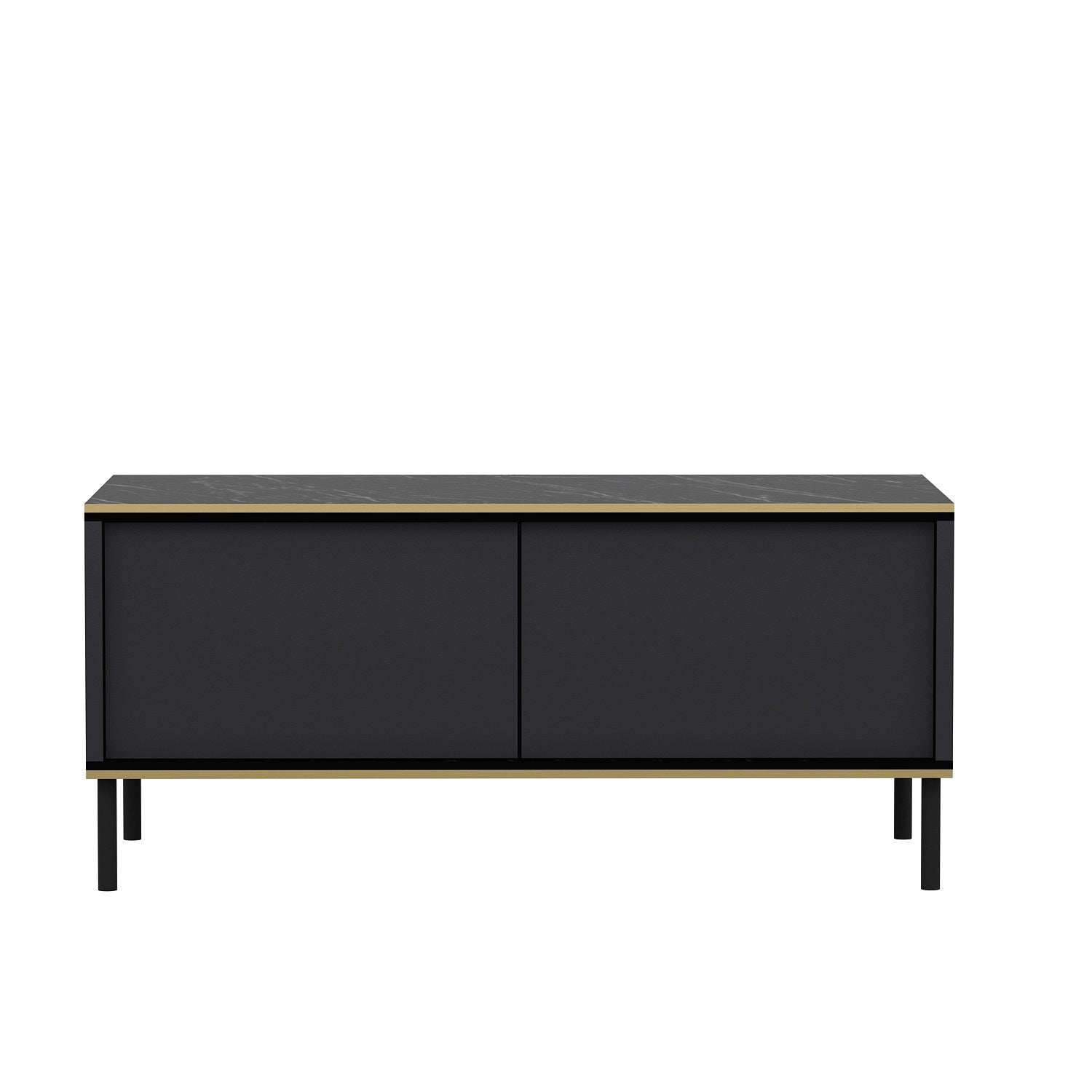 Imaj - Anthracite in Anthrazit präsentiert im Onlineshop von KAQTU Design AG. Beistelltisch ist von Hanah Home