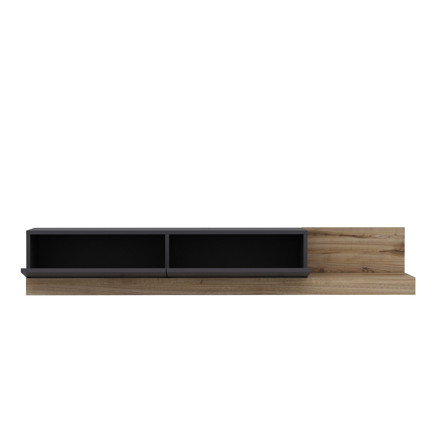 Majör - Anthracite, Walnut in Anthrazit Walnuss präsentiert im Onlineshop von KAQTU Design AG. Sideboard ist von Hanah Home