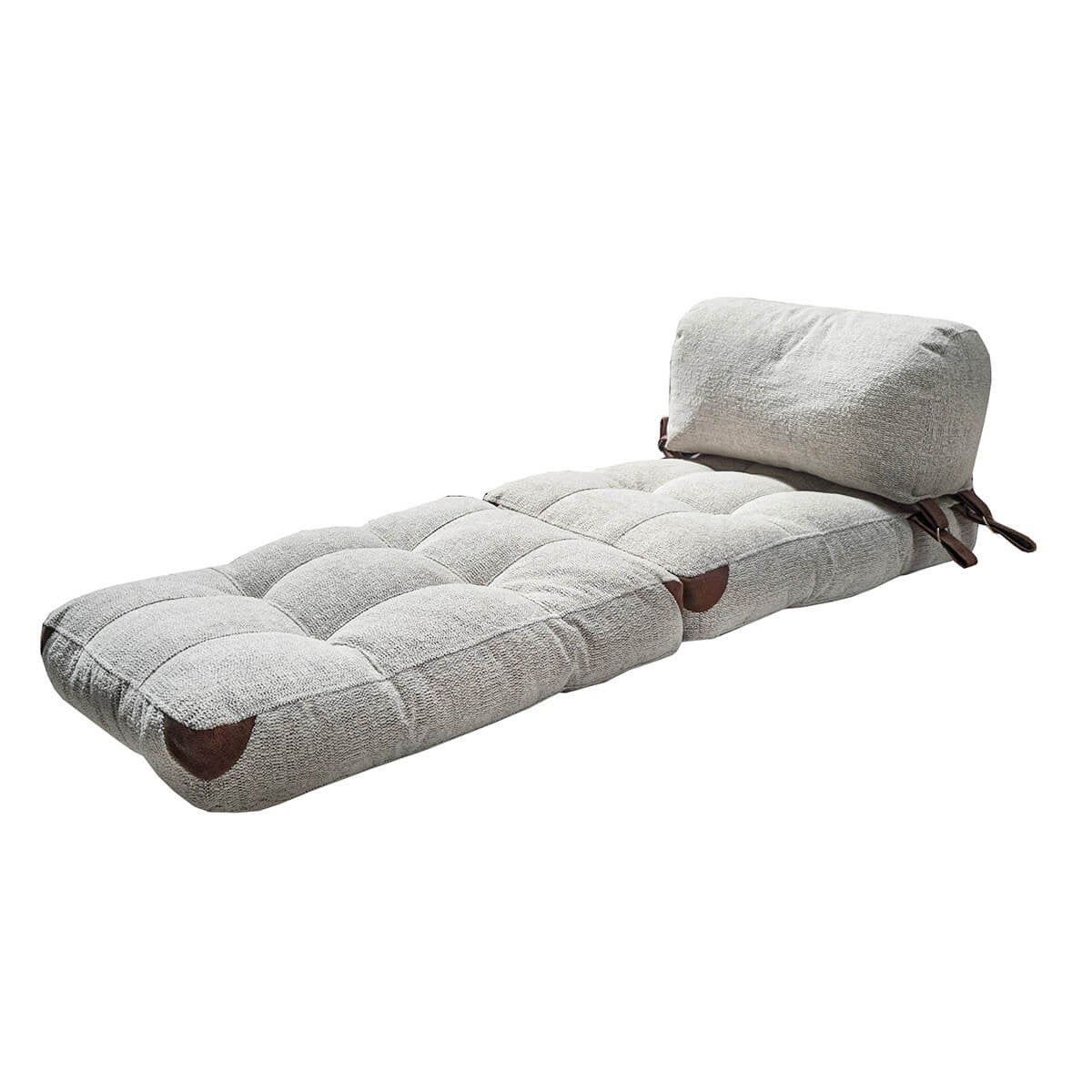 Fold Teddy Bettsofa - Grau in Grau präsentiert im Onlineshop von KAQTU Design AG. Bettsessel ist von Atelier Del Sofa