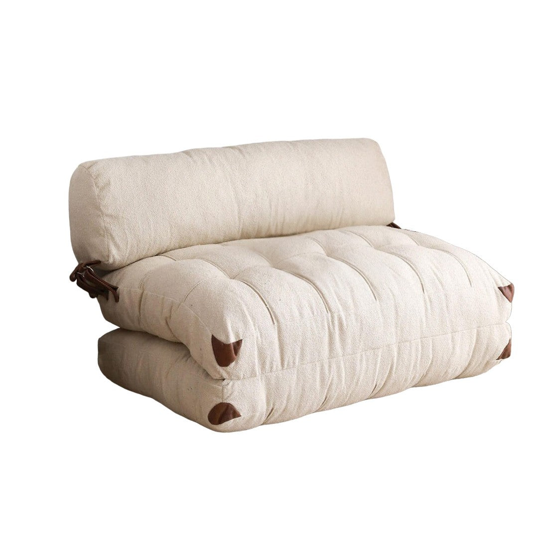 Fold Teddy 2 - Cream in Sahne präsentiert im Onlineshop von KAQTU Design AG. Bettsofa ist von Atelier Del Sofa