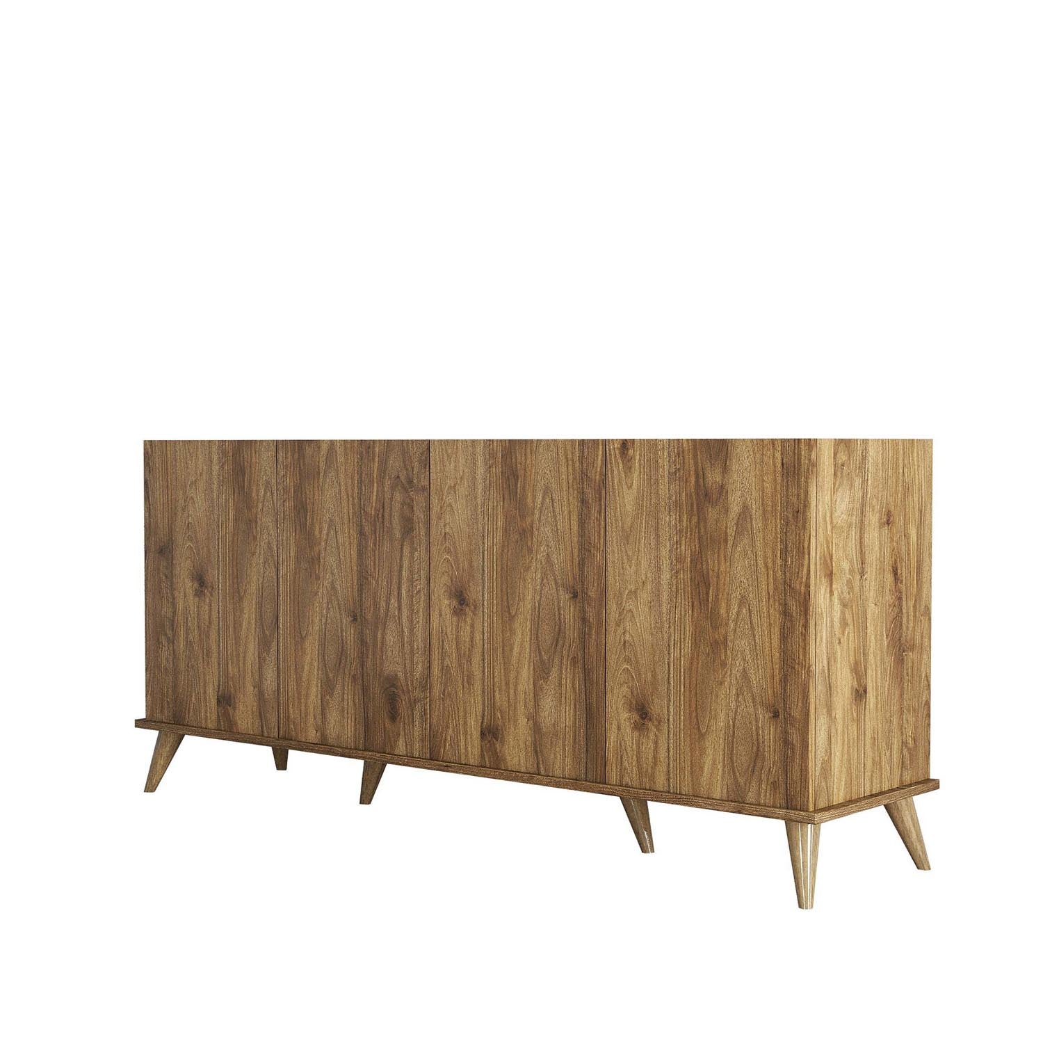 Elegante 1600 in Walnuss präsentiert im Onlineshop von KAQTU Design AG. High-Sideboard ist von Hanah Home