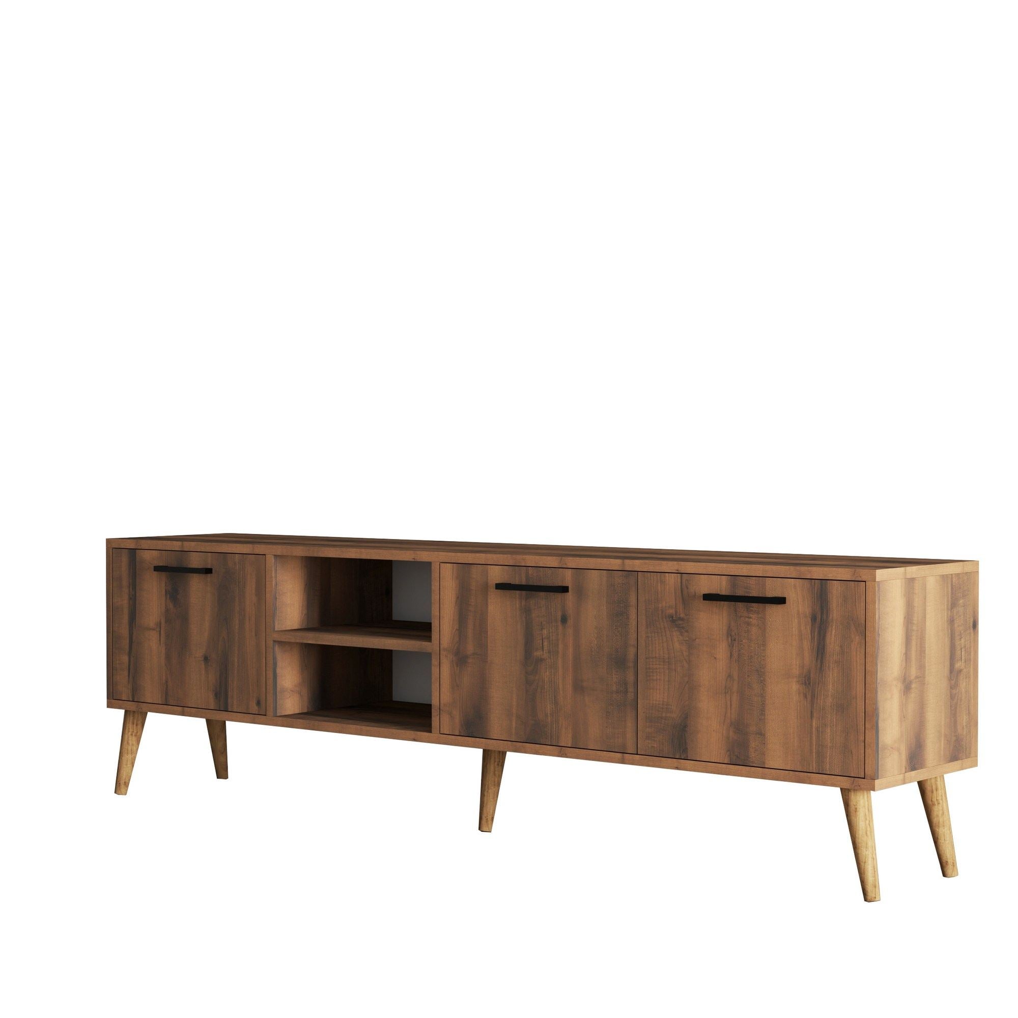 Exxen - 1583 in Walnuss präsentiert im Onlineshop von KAQTU Design AG. Sideboard ist von Hanah Home