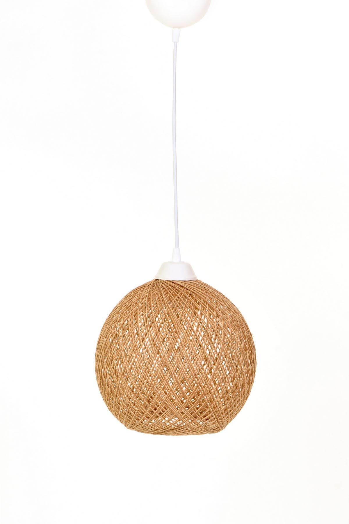 190 Pendellampe - Ecru
 Braun in Ecru / Braun präsentiert im Onlineshop von KAQTU Design AG. Pendelleuchte ist von Opviq