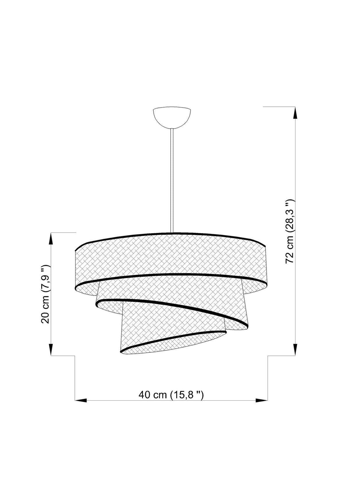 Couper Pendellampe - Schwarz Gold in Schwarz Gold präsentiert im Onlineshop von KAQTU Design AG. Pendelleuchte ist von Opviq