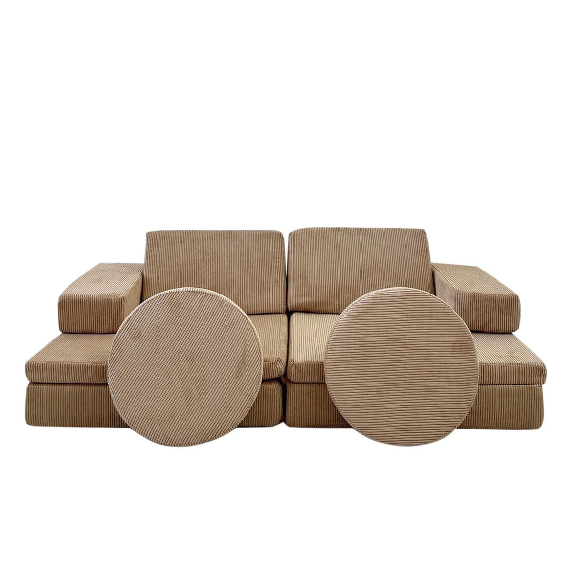 Puzzle Bettsofa - Kamel in Kamel präsentiert im Onlineshop von KAQTU Design AG. Bettsofa ist von Atelier Del Sofa