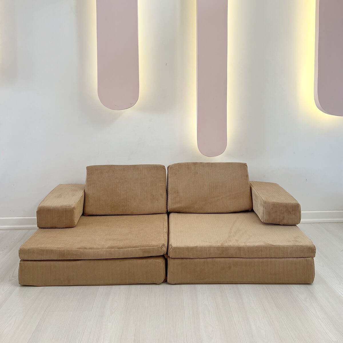 Puzzle Bettsofa - Kamel in Kamel präsentiert im Onlineshop von KAQTU Design AG. Bettsofa ist von Atelier Del Sofa
