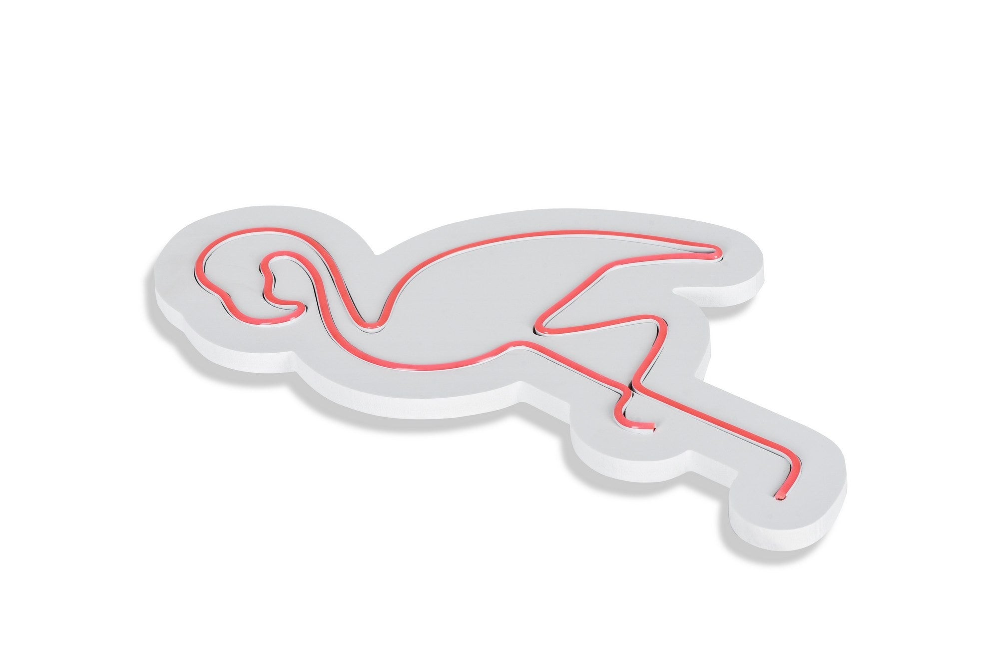 Flamingo - Pink in Rosa präsentiert im Onlineshop von KAQTU Design AG. Wandleuchte ist von Wallity