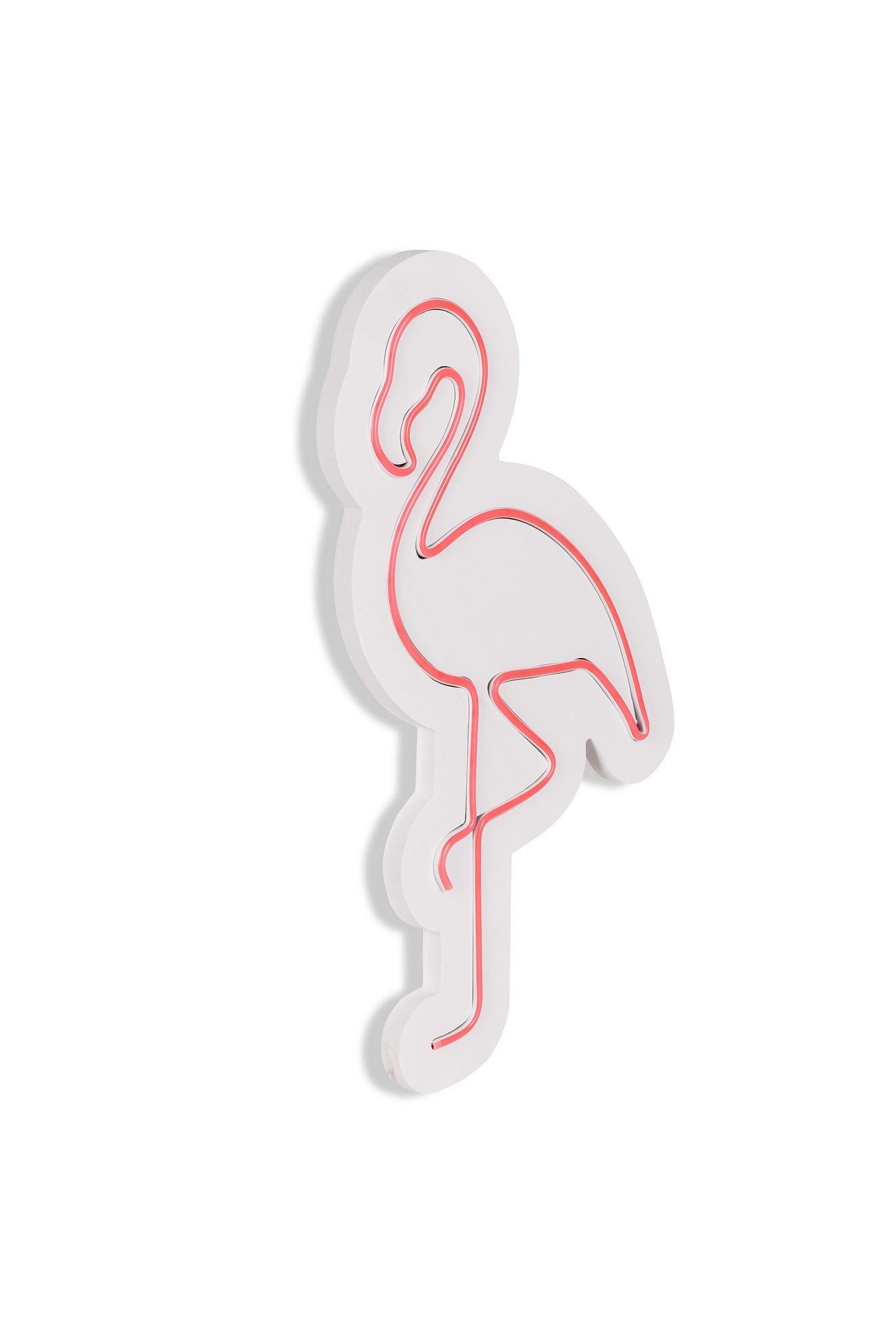 Flamingo - Pink in Rosa präsentiert im Onlineshop von KAQTU Design AG. Wandleuchte ist von Wallity