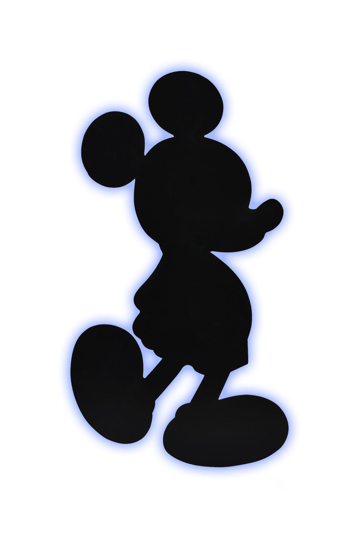 Mickey Mouse Wandleuchte - Blau in Blau präsentiert im Onlineshop von KAQTU Design AG. Wandleuchte ist von Wallity