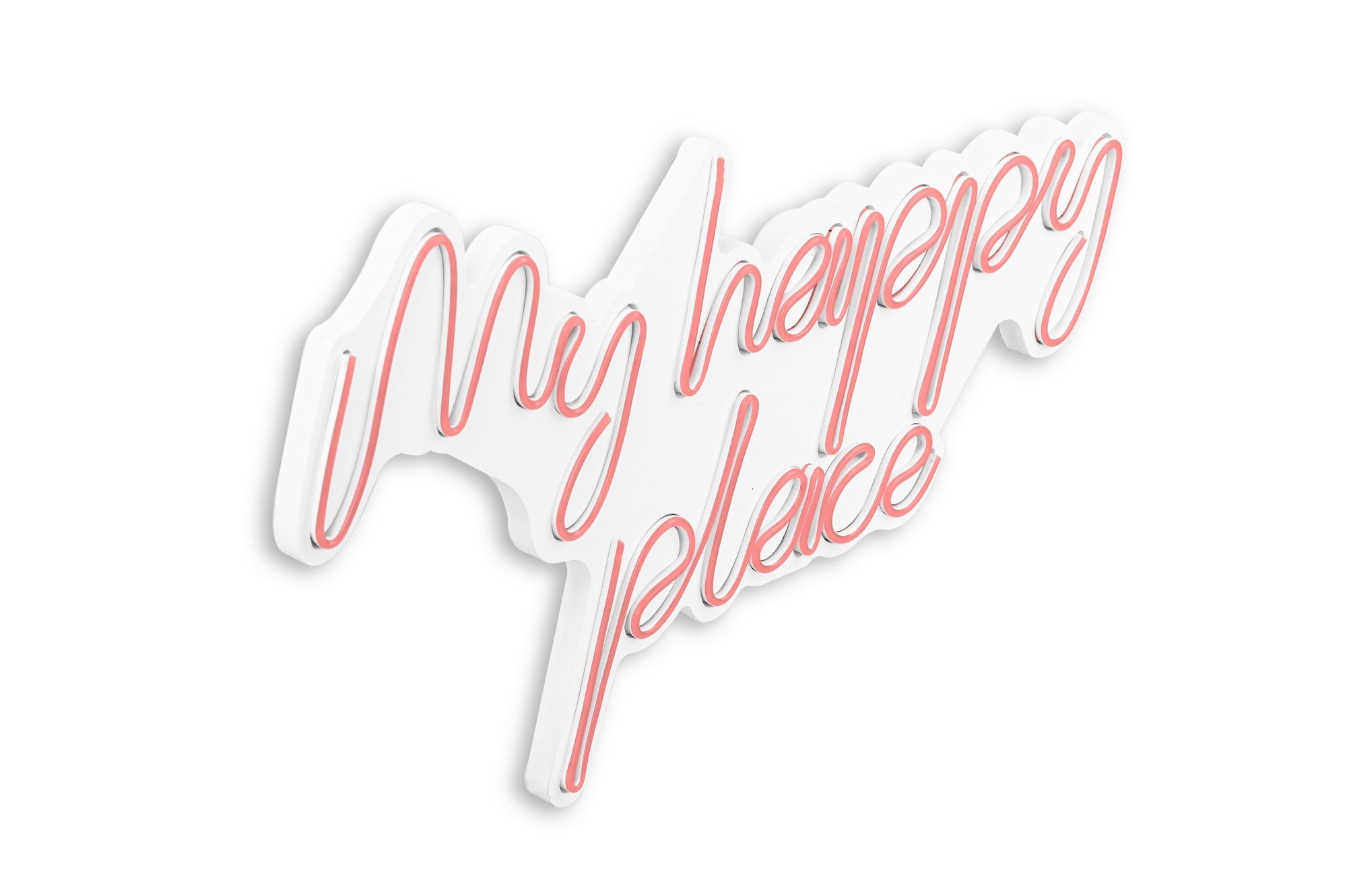 My Happy Place - Pink in Rosa präsentiert im Onlineshop von KAQTU Design AG. Wandleuchte ist von Wallity
