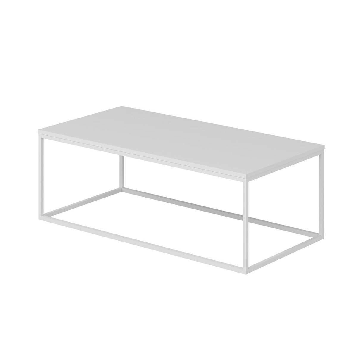 Tiger Sofatisch - Weiss in Weiss präsentiert im Onlineshop von KAQTU Design AG. Couchtisch ist von Hanah Home