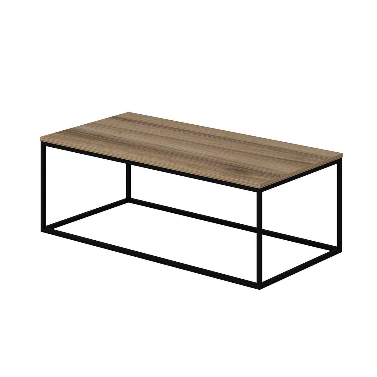 Tiger Sofatisch - Walnuss in Walnuss präsentiert im Onlineshop von KAQTU Design AG. Couchtisch ist von Hanah Home