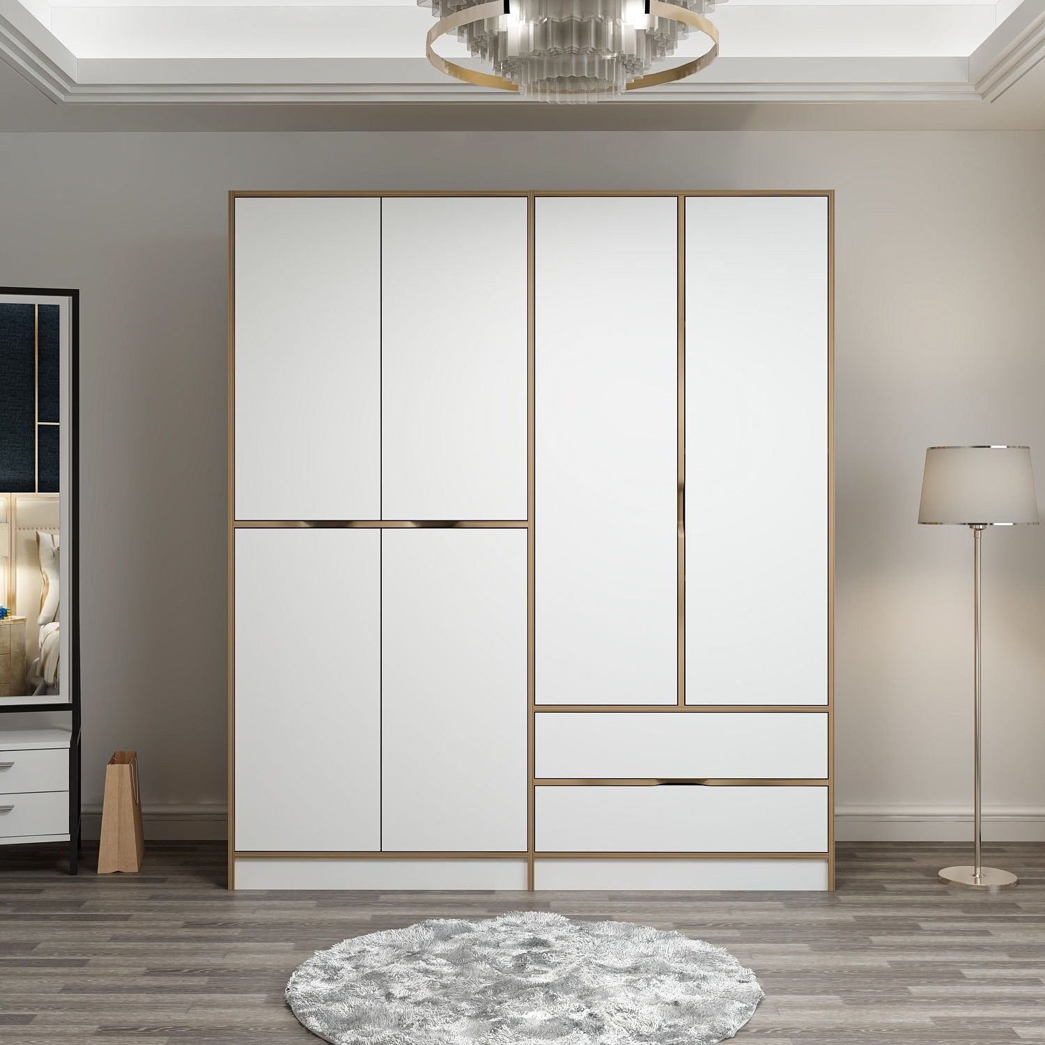 Elina - 7926 in Dore präsentiert im Onlineshop von KAQTU Design AG. Garderobe ist von Hanah Home