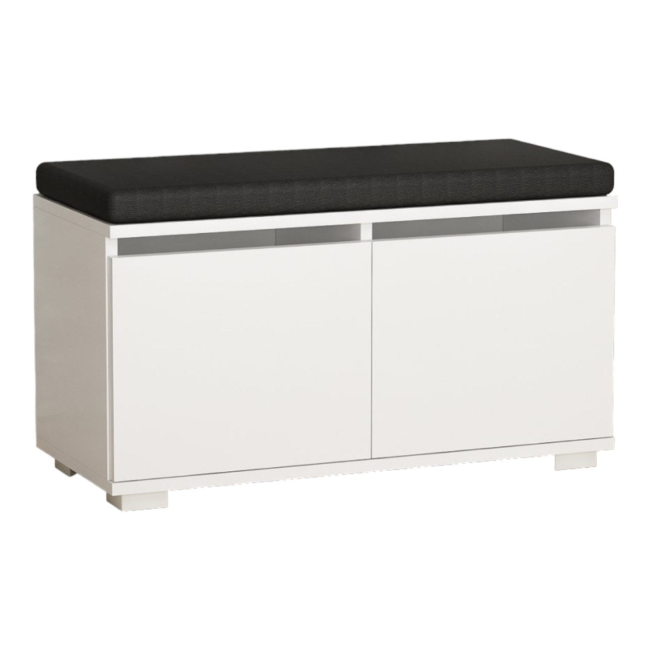 Drago - White in Weiss präsentiert im Onlineshop von KAQTU Design AG. Schuhschrank ist von Hanah Home