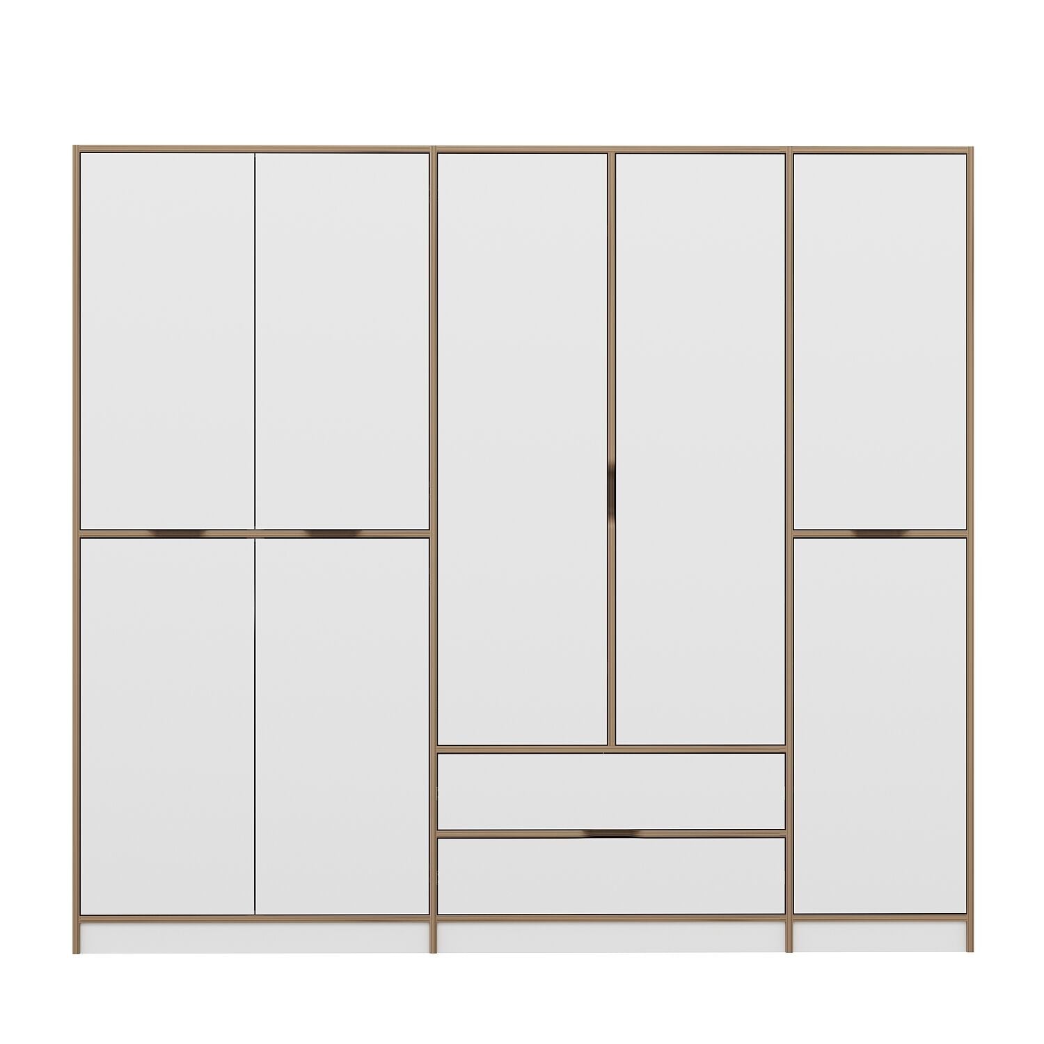 Elina - 8167 in Weiss
 Dore präsentiert im Onlineshop von KAQTU Design AG. Garderobe ist von Hanah Home