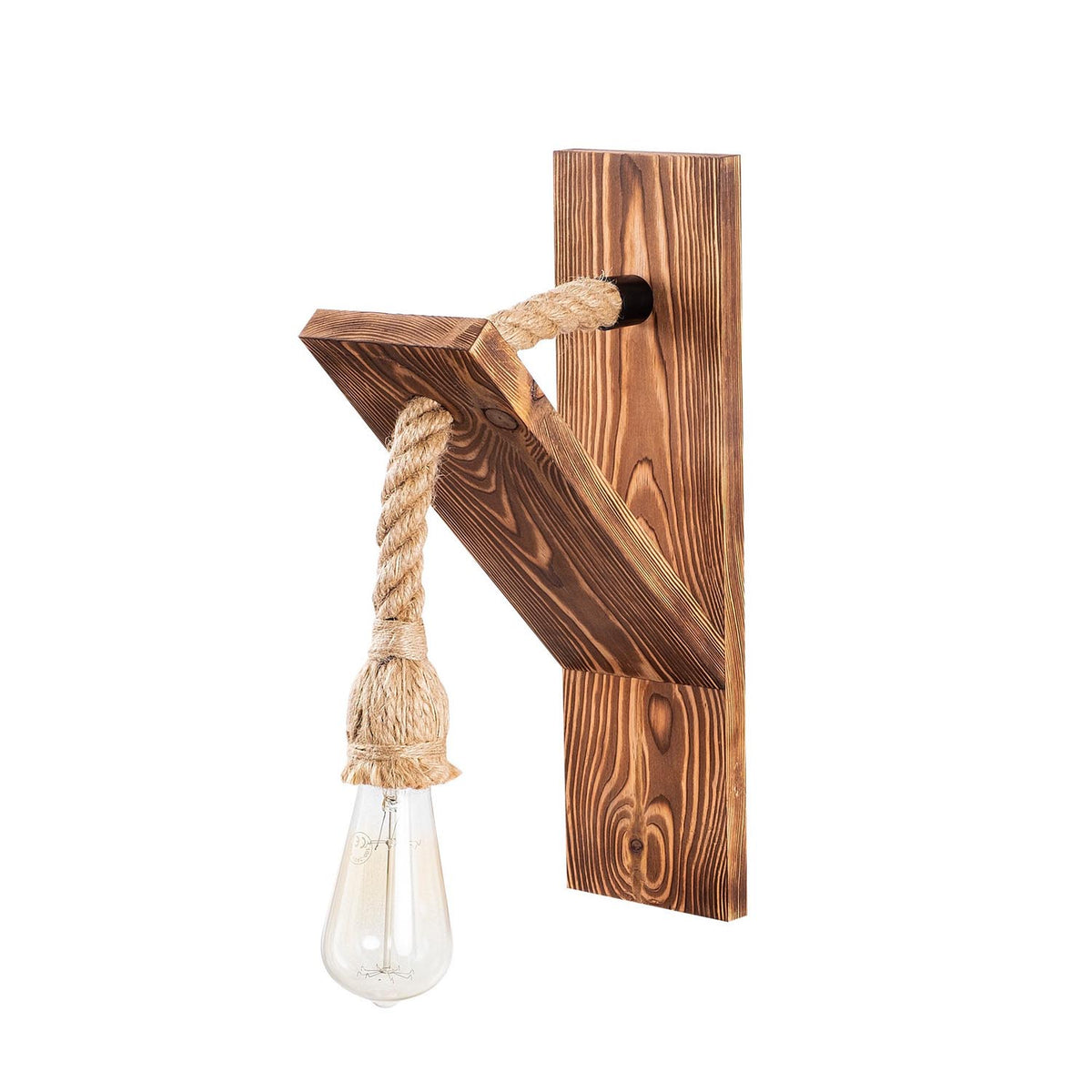 Erebos Wandleuchte - Holz in Holz präsentiert im Onlineshop von KAQTU Design AG. Wandleuchte ist von Opviq