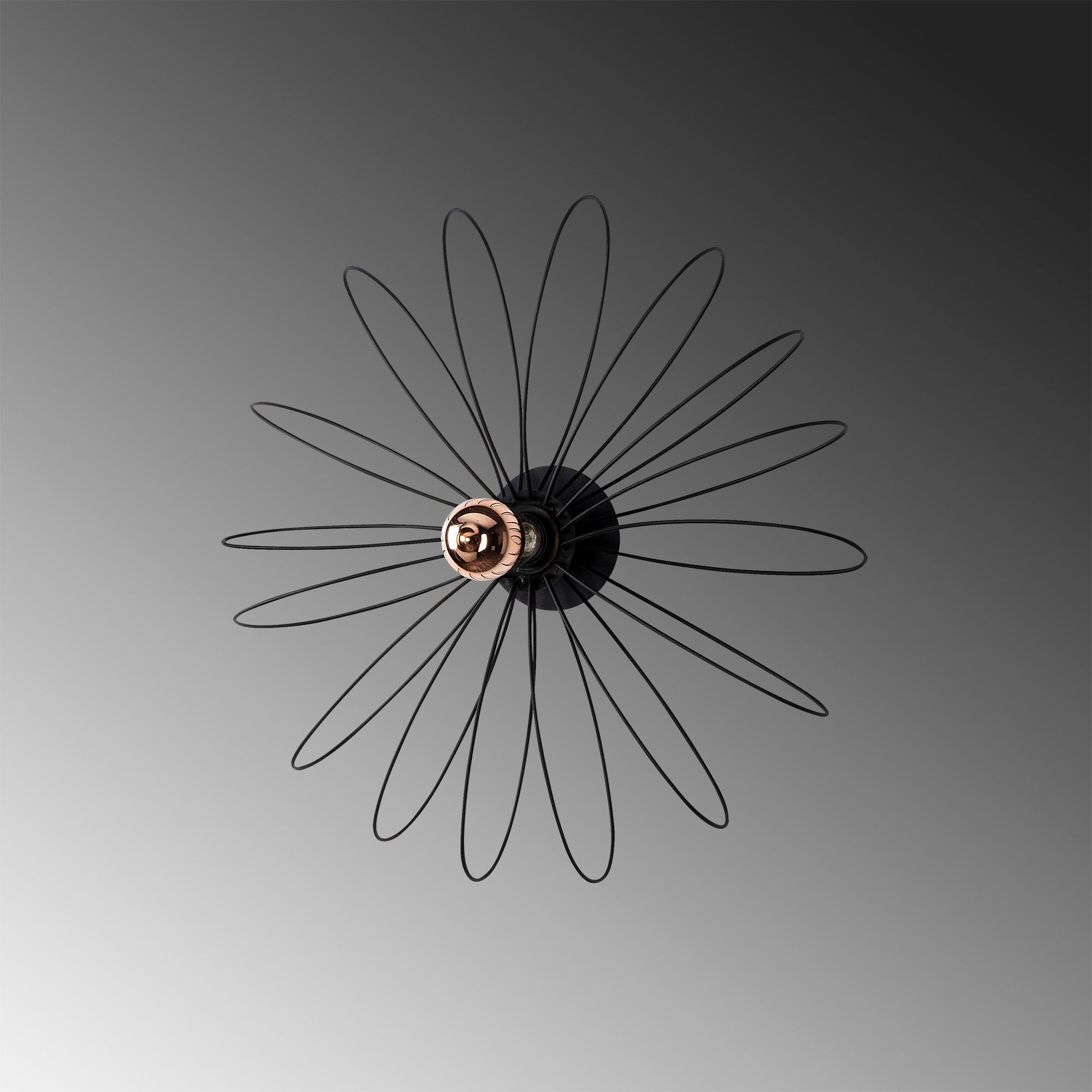 Hemdem - 707-A BLACK in Schwarz präsentiert im Onlineshop von KAQTU Design AG. Wandleuchte ist von Opviq