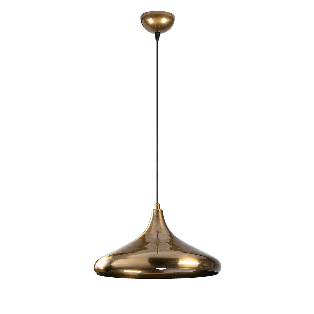Berceste Pendellampe - Gold in Gold präsentiert im Onlineshop von KAQTU Design AG. Pendelleuchte ist von Opviq