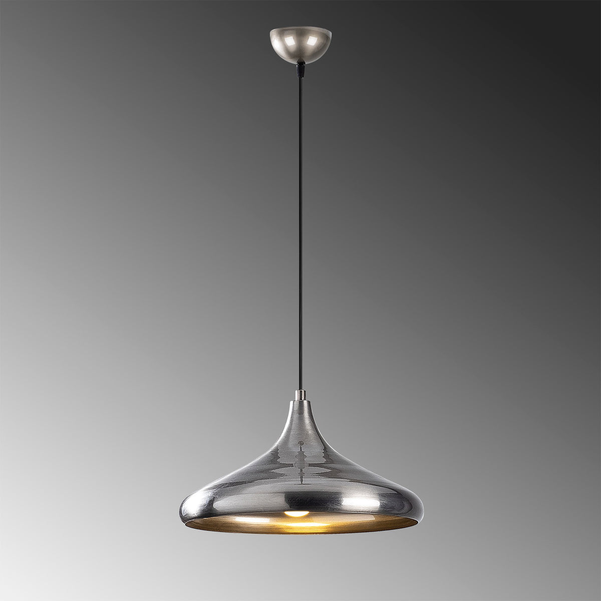 Berceste Pendellampe - Silber in Silber präsentiert im Onlineshop von KAQTU Design AG. Pendelleuchte ist von Opviq
