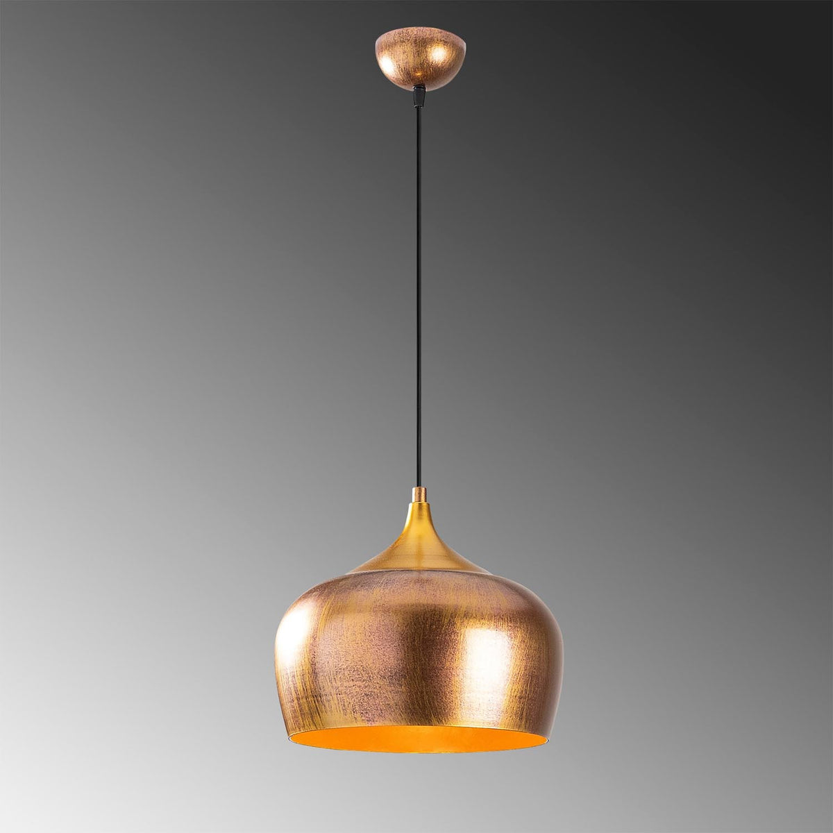 Berceste Pendellampe - Gold in Gold präsentiert im Onlineshop von KAQTU Design AG. Pendelleuchte ist von Opviq