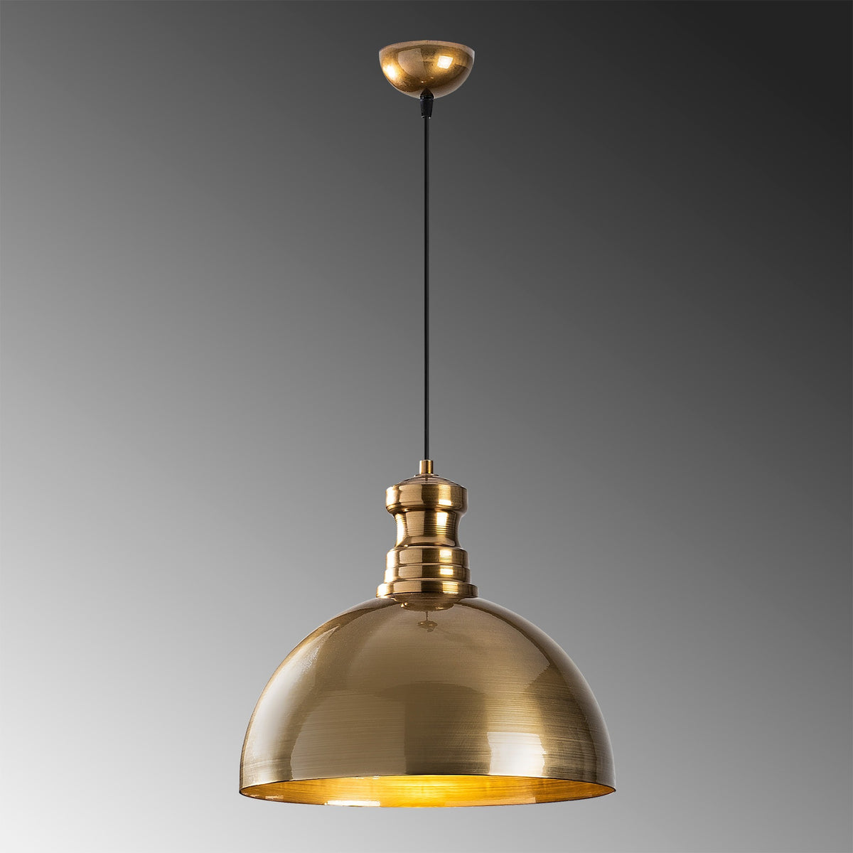 Berceste Pendellampe - Gold in Gold präsentiert im Onlineshop von KAQTU Design AG. Pendelleuchte ist von Opviq