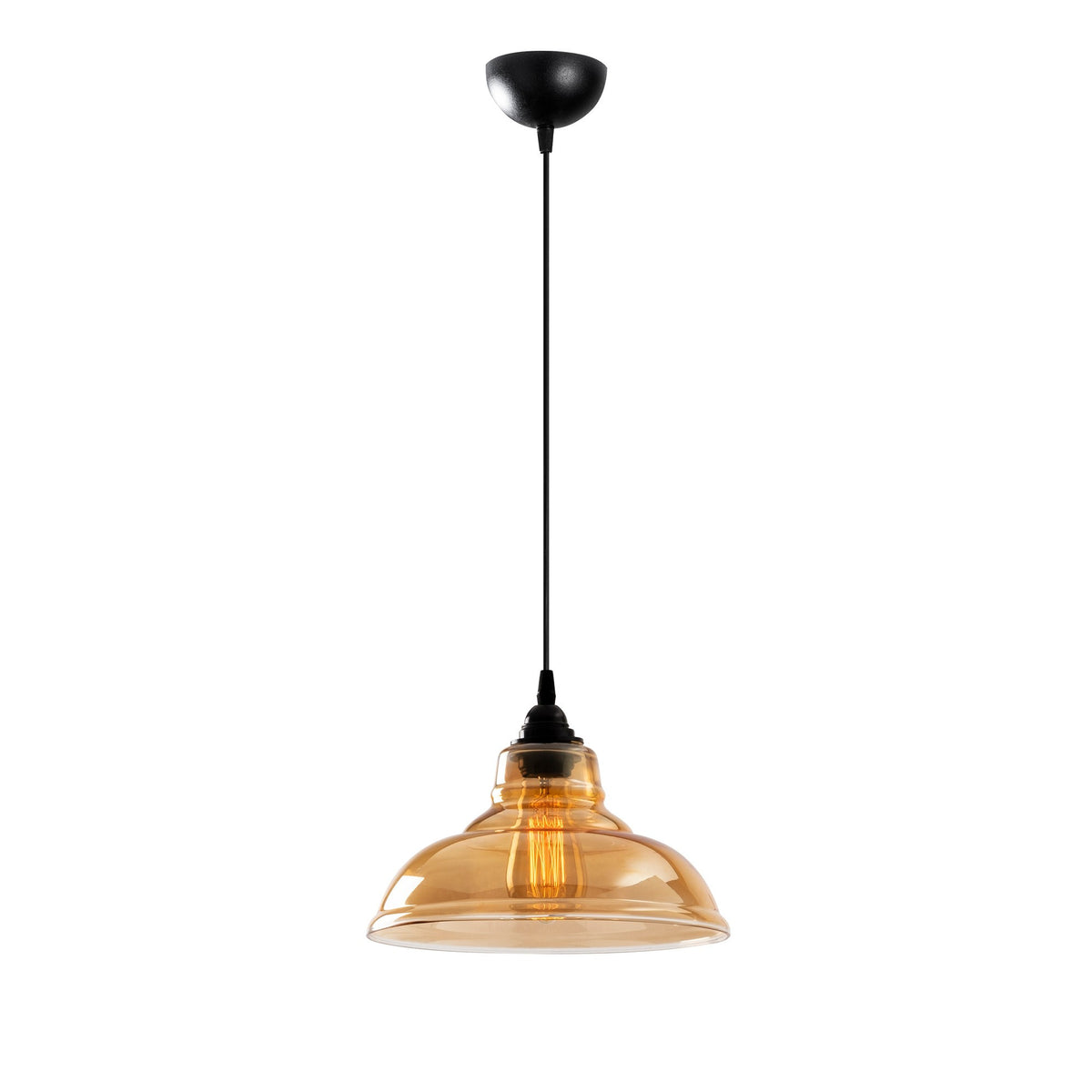 Dilberay Pendellampe - Schwarz in Schwarz präsentiert im Onlineshop von KAQTU Design AG. Pendelleuchte ist von Opviq