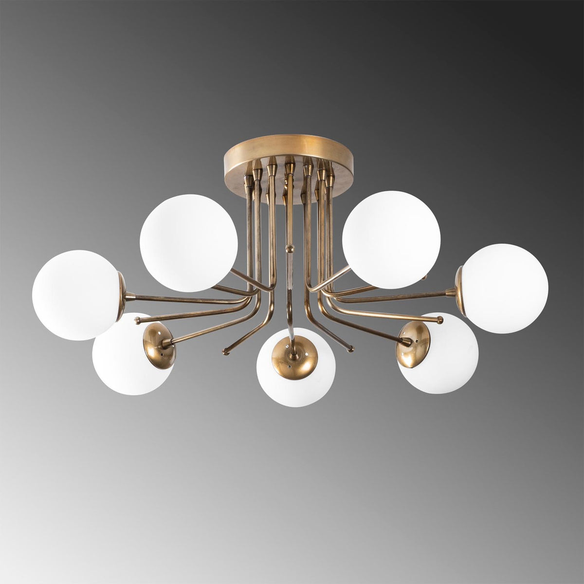 Daisy Pendellampe - Gold
 Weiss in Gold
 Weiss präsentiert im Onlineshop von KAQTU Design AG. Pendelleuchte ist von Opviq