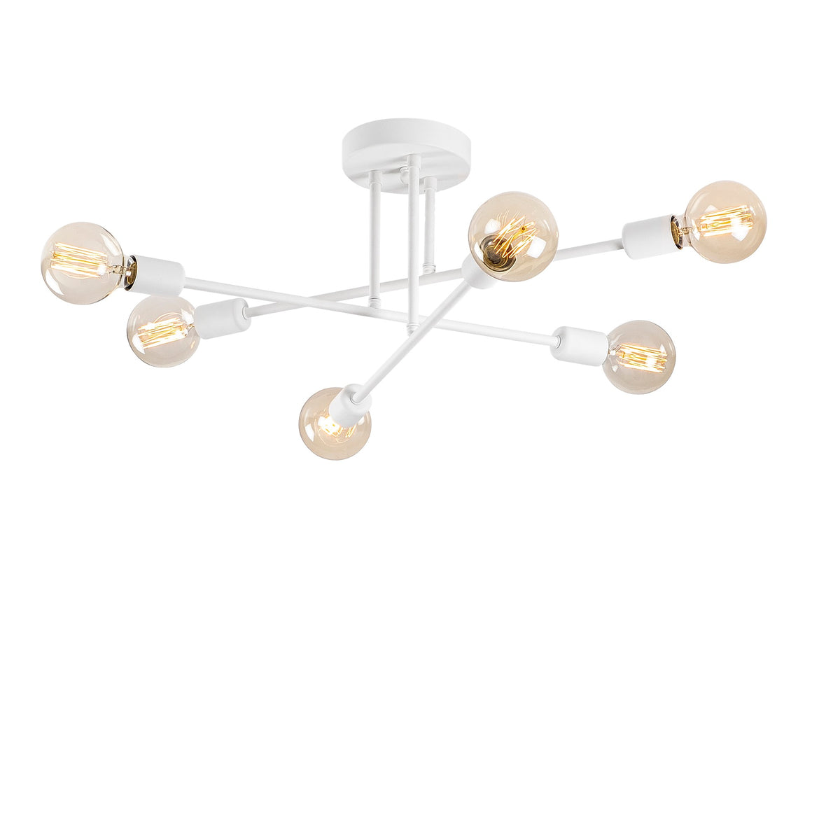 Flower Deckenlampe - Weiss in Weiss präsentiert im Onlineshop von KAQTU Design AG. Deckenleuchte ist von Opviq