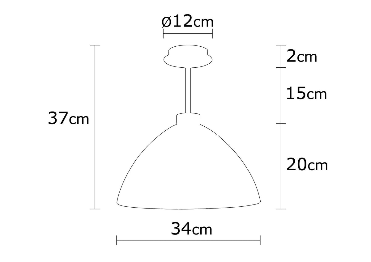 Bergama Deckenlampe - Gold in Gold präsentiert im Onlineshop von KAQTU Design AG. Deckenleuchte ist von Opviq