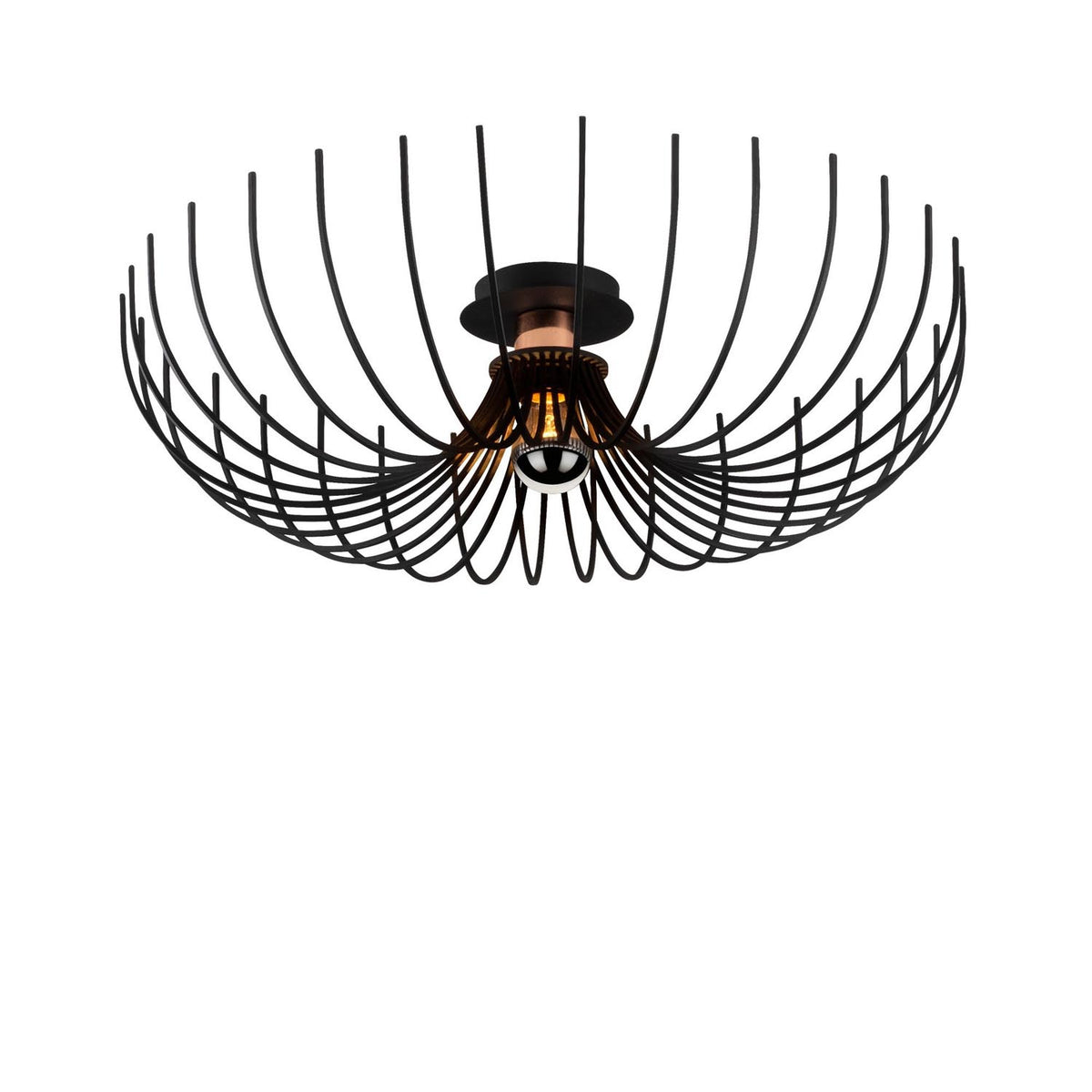 Aspendos Deckenlampe - Schwarz in Schwarz präsentiert im Onlineshop von KAQTU Design AG. Deckenleuchte ist von Opviq