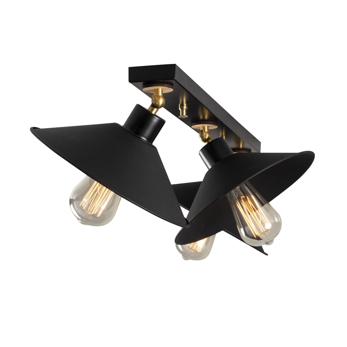 Berceste Deckenlampe - Schwarz in Schwarz präsentiert im Onlineshop von KAQTU Design AG. Deckenleuchte ist von Opviq