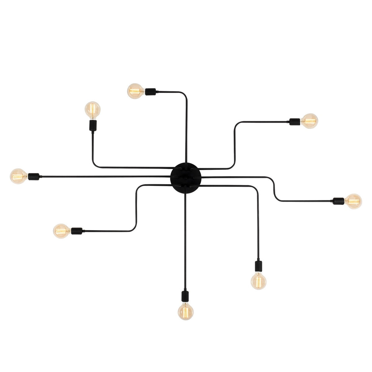 Truva Deckenlampe - Schwarz in Schwarz präsentiert im Onlineshop von KAQTU Design AG. Deckenleuchte ist von Opviq