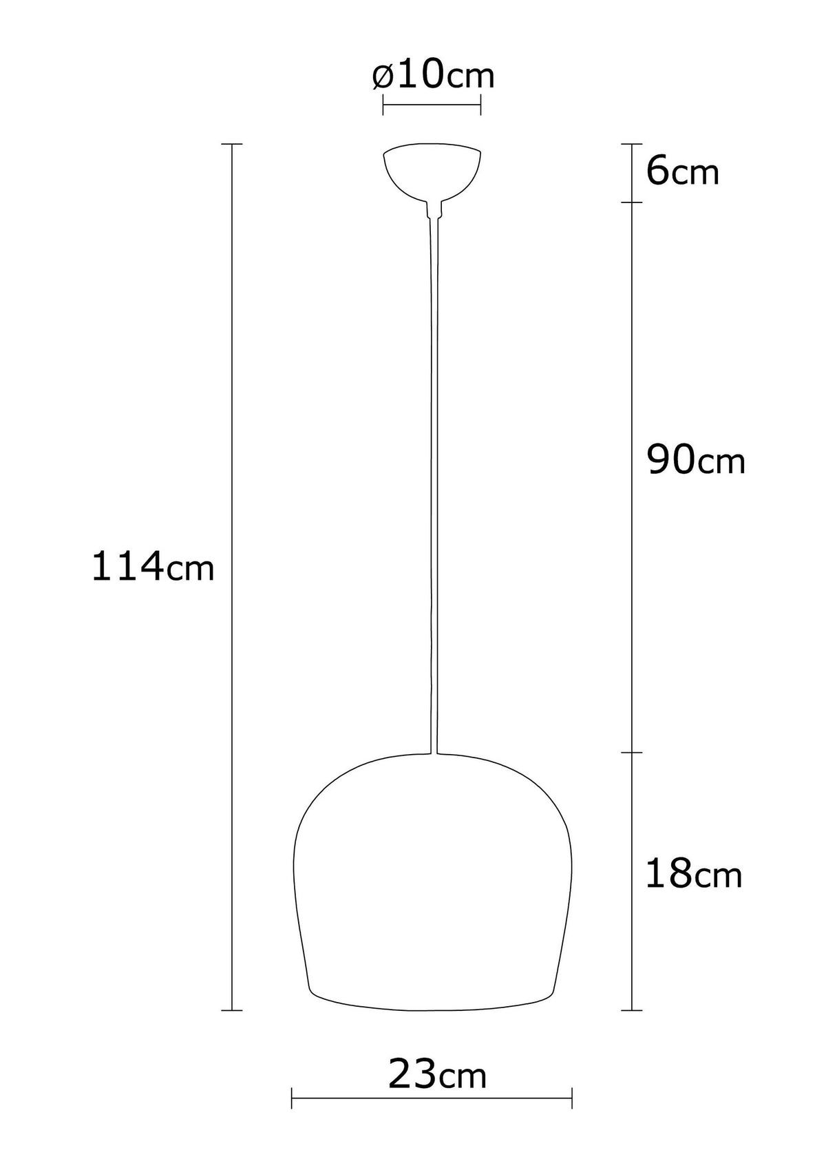 Berceste Pendellampe - Schwarz in Schwarz präsentiert im Onlineshop von KAQTU Design AG. Pendelleuchte ist von Opviq