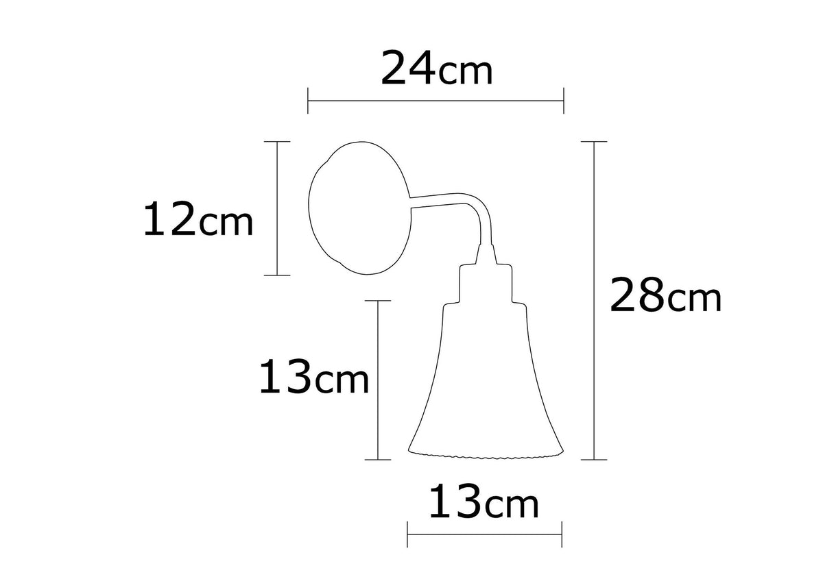 Foca Wandleuchte - Kupfer in Kupfer präsentiert im Onlineshop von KAQTU Design AG. Wandleuchte ist von Opviq