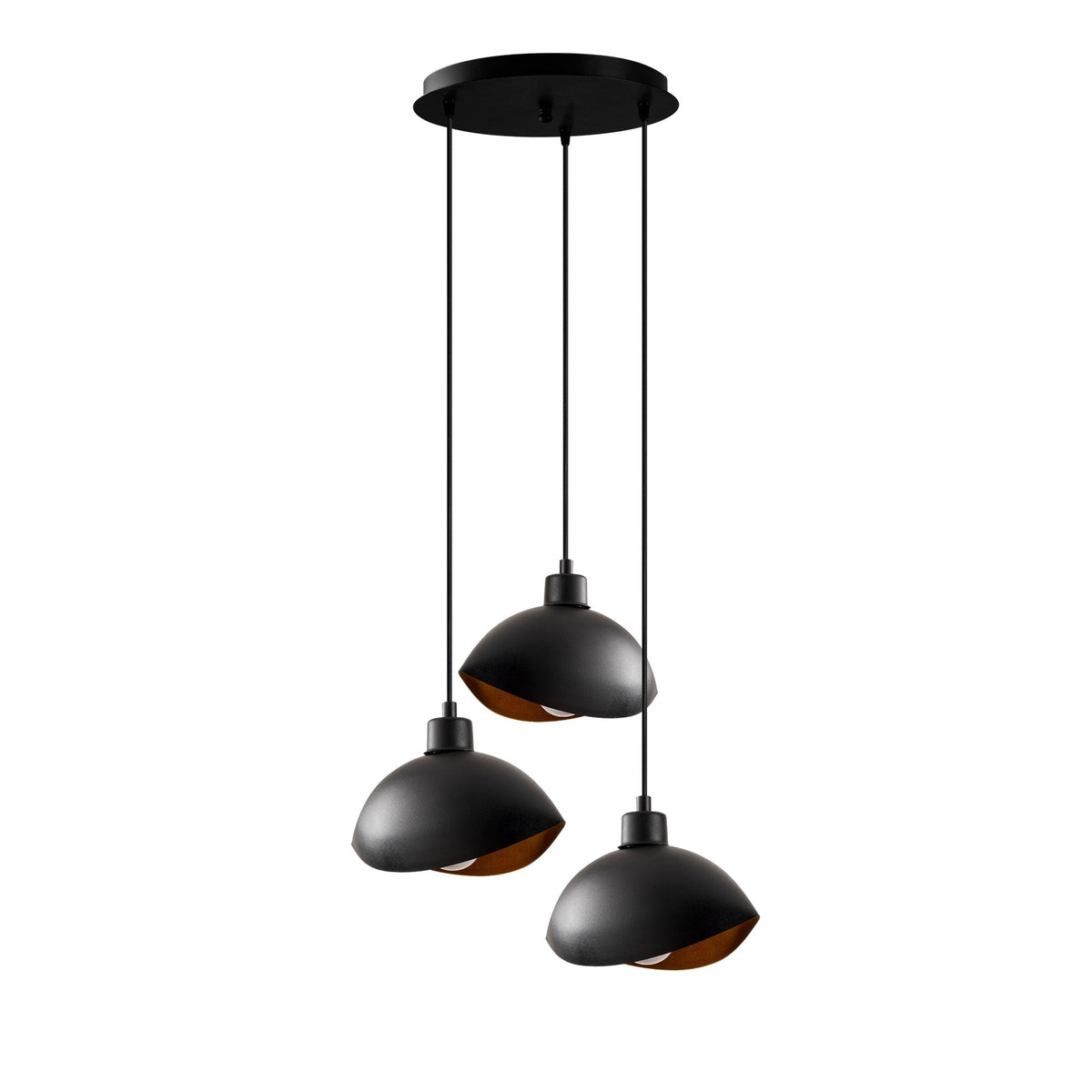 Sivani Pendellampe - Schwarz in Schwarz präsentiert im Onlineshop von KAQTU Design AG. Pendelleuchte ist von Opviq