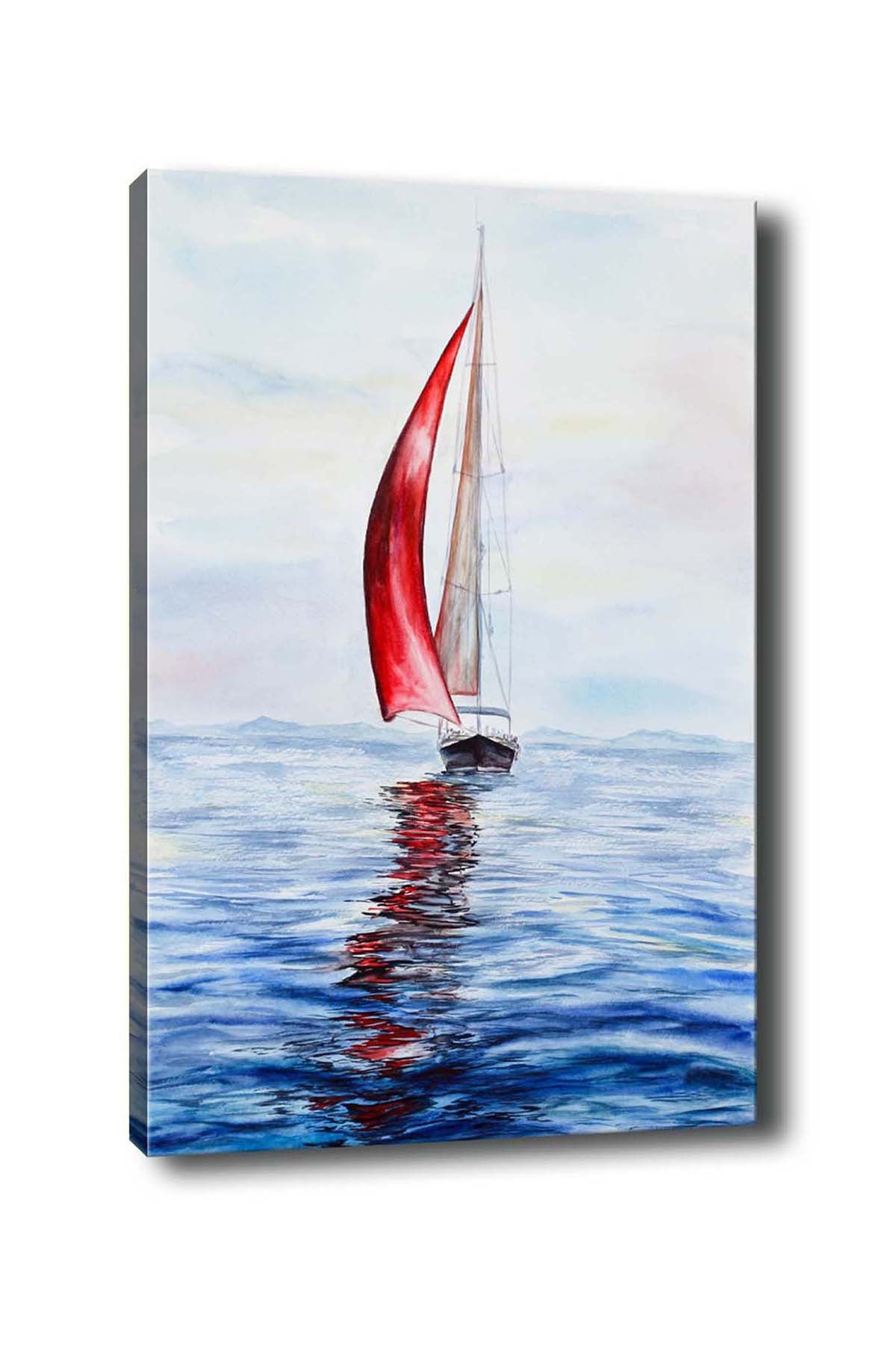 Kanvas Tablo (50 x 70) Bild - Mehrfarbig in Mehrfarbig präsentiert im Onlineshop von KAQTU Design AG. Bild ist von Wallity