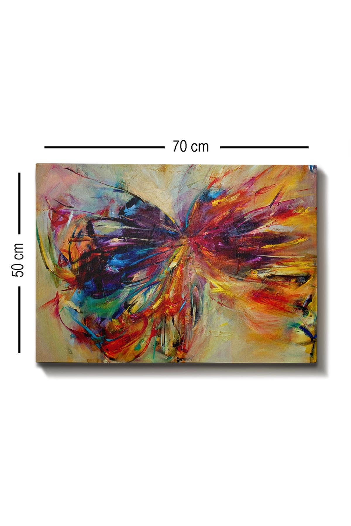 Kanvas Tablo (50 x 70) Bild - Mehrfarbig in Mehrfarbig präsentiert im Onlineshop von KAQTU Design AG. Bild ist von Wallity