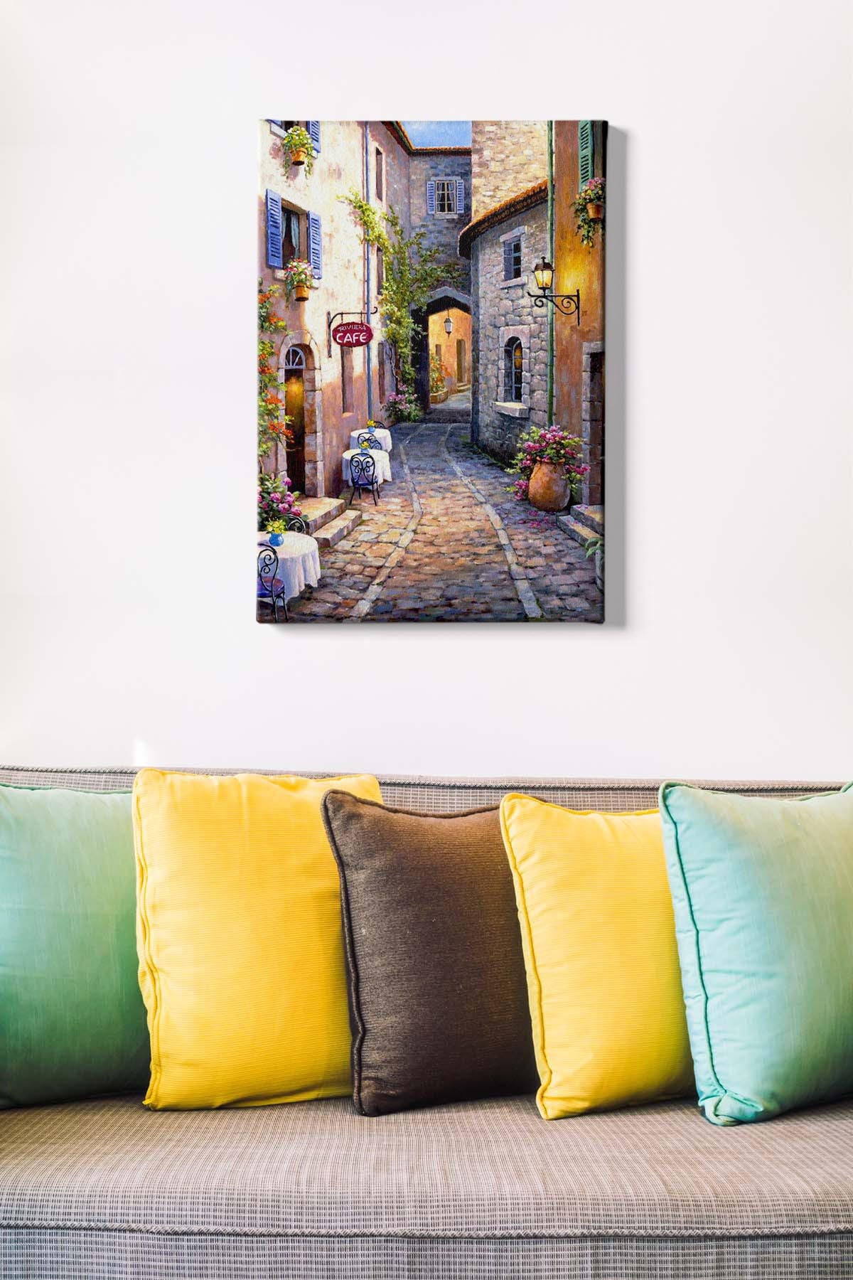 Kanvas Tablo (50 x 70) Bild - Mehrfarbig in Mehrfarbig präsentiert im Onlineshop von KAQTU Design AG. Bild ist von Wallity