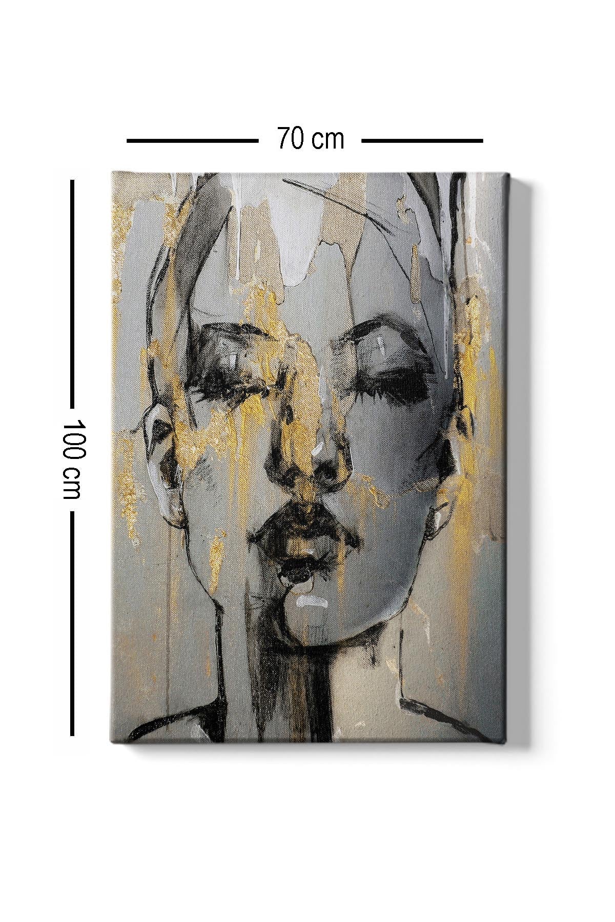 Kanvas Tablo (70 x 100) Bild - Mehrfarbig in Mehrfarbig präsentiert im Onlineshop von KAQTU Design AG. Bild ist von Wallity